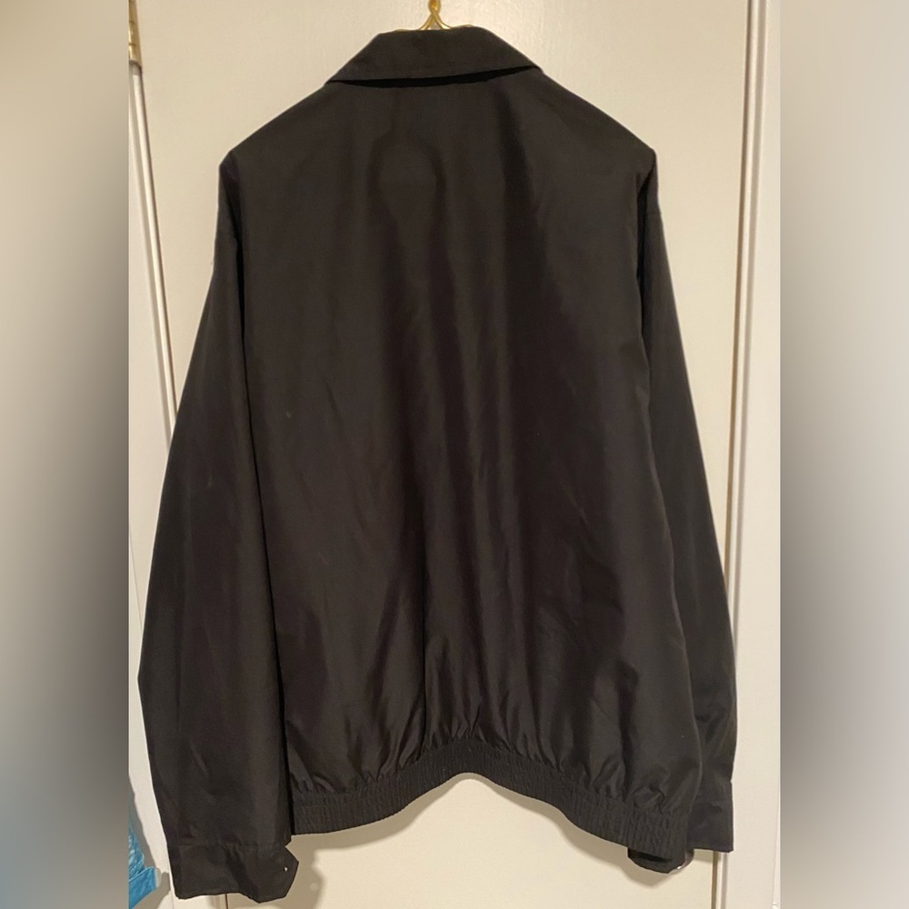 Chaps Men's Black Windbreaker Jacket XL - Picture 7 of 8